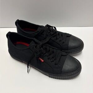 Levi’s Black Canvas Sneakers